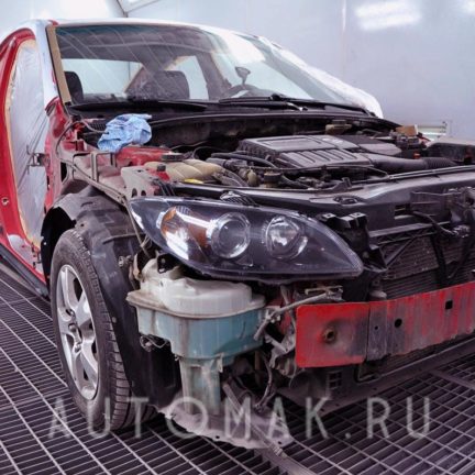 Mazda 3 2007 2.0L кузовной ремонт